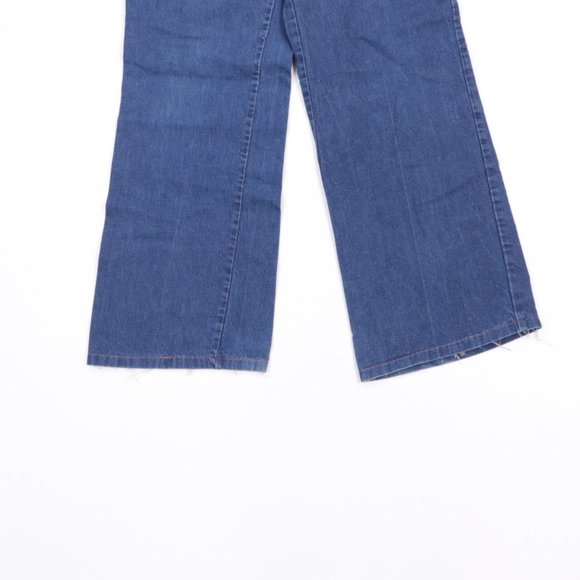 70s Womens Size 13 Flared Leg Bell Bottoms USA - Picture 4 of 8
